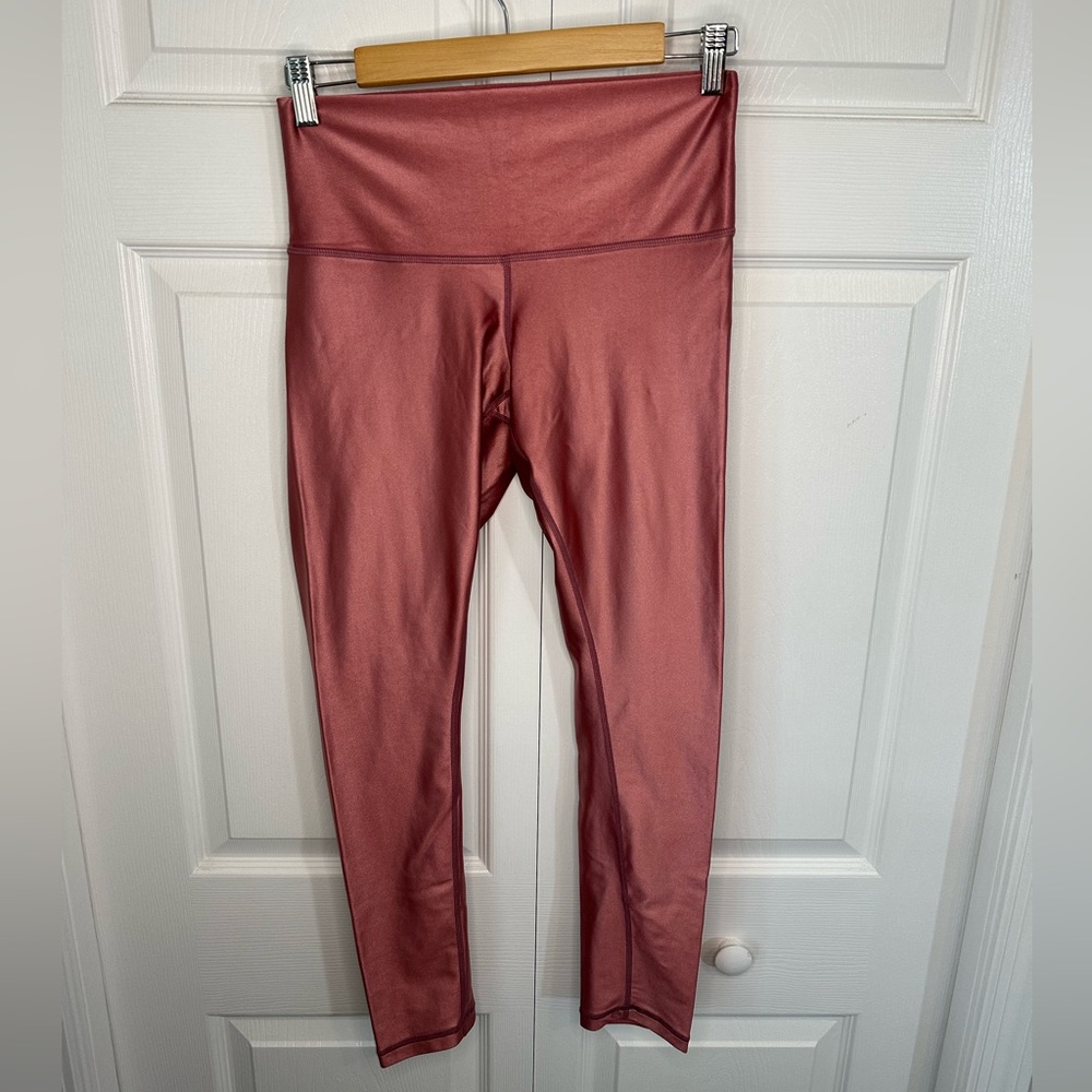 DYI High Shine Pant Dusty Mauve Sz.L - Picture 1 of 4
